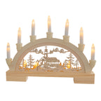 Cosy Village LED Candle Bridge