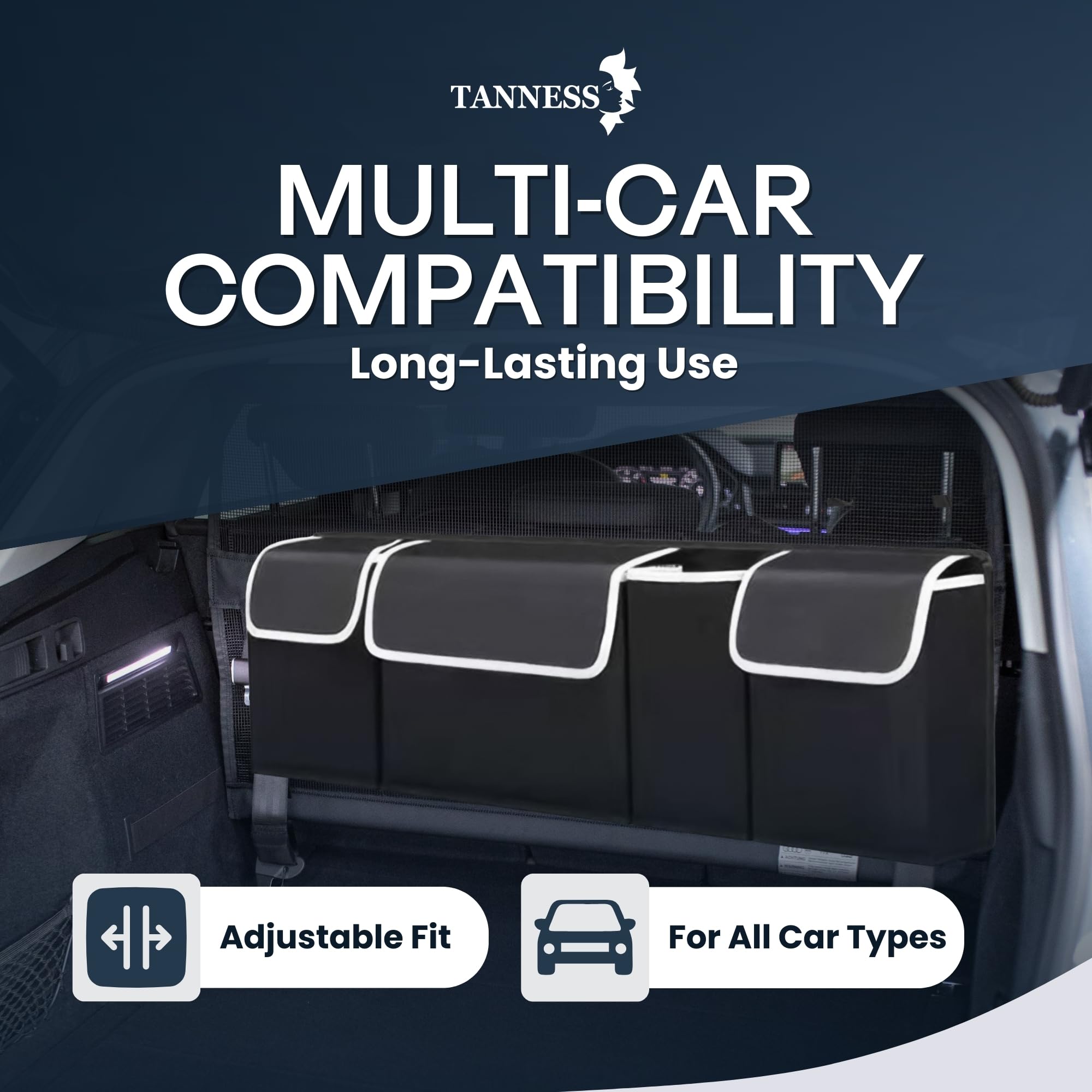 Foldable Car Boot Organiser