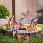 Magical Fairy Garden Figurines Set