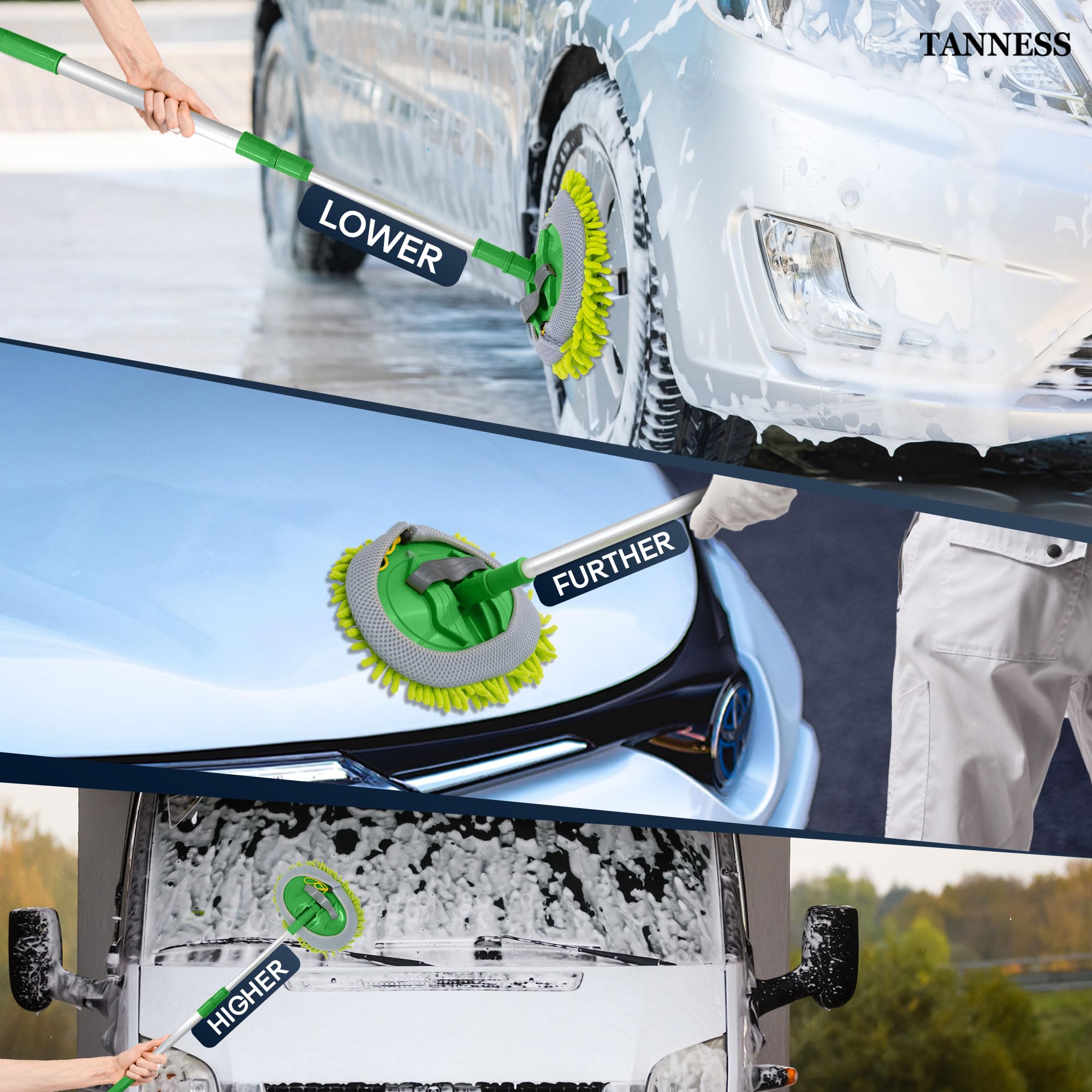 Extendable Microfibre Mop Kit