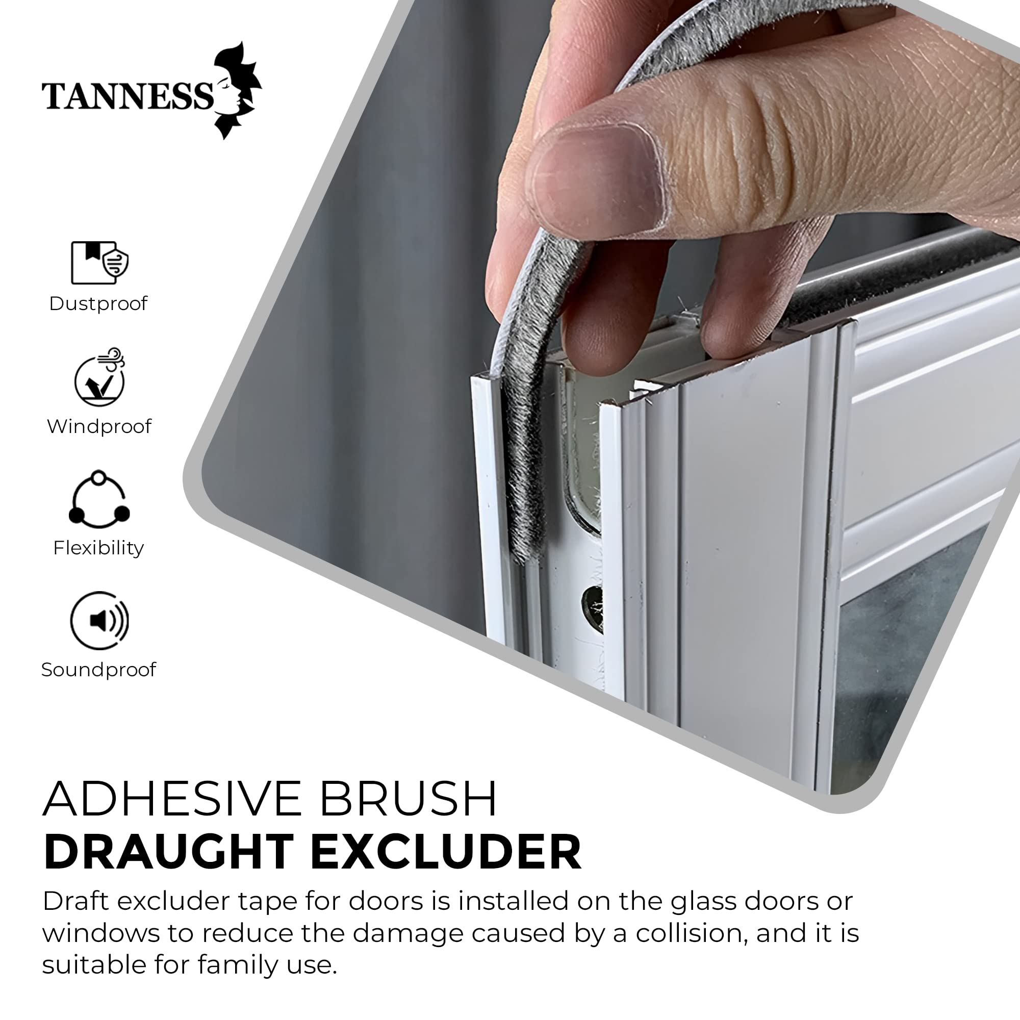 Self-Adhesive Draught Seal Strip