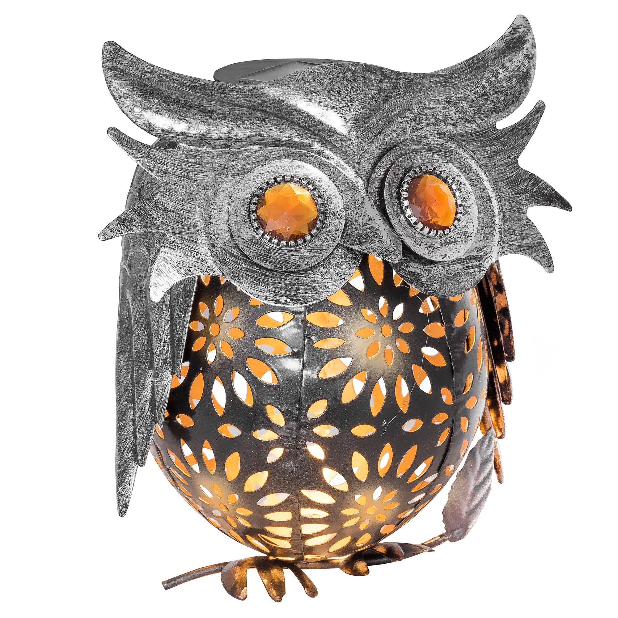 Decorative Owl Solar Lantern
