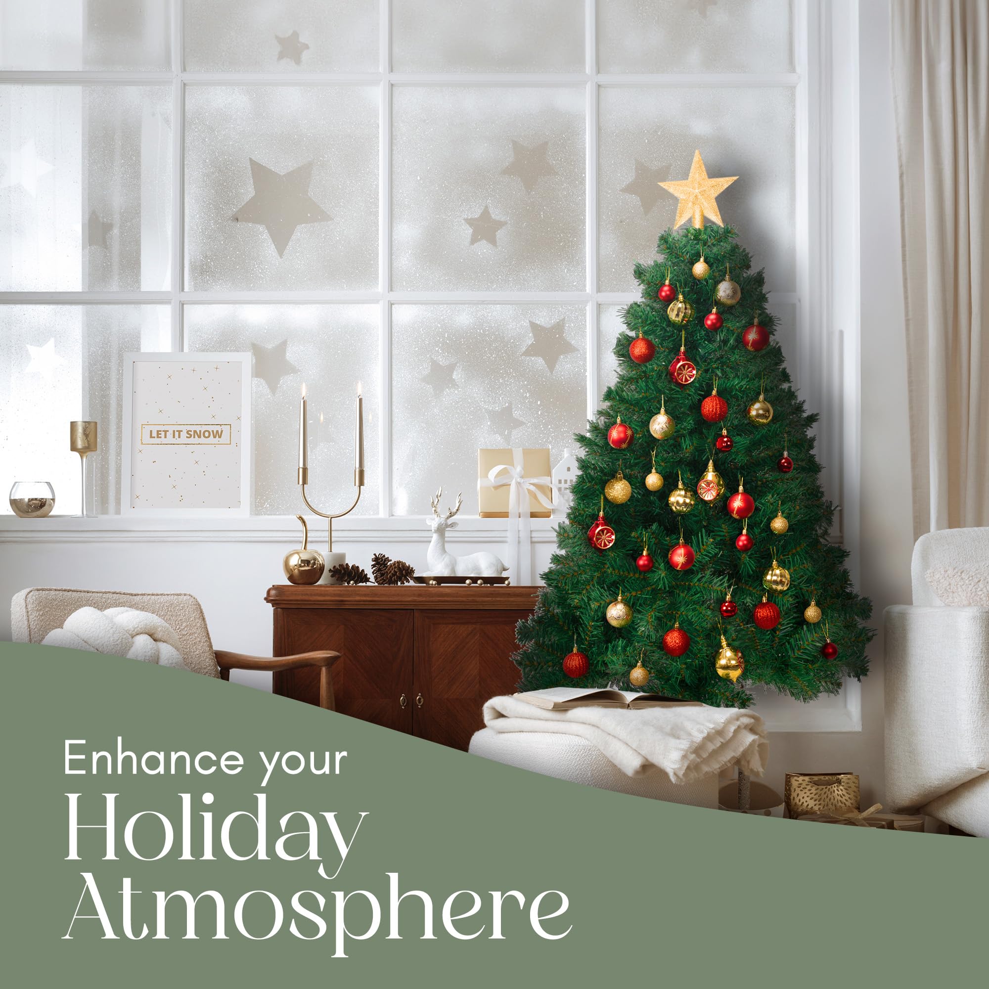 Realistic Artificial Christmas Tree