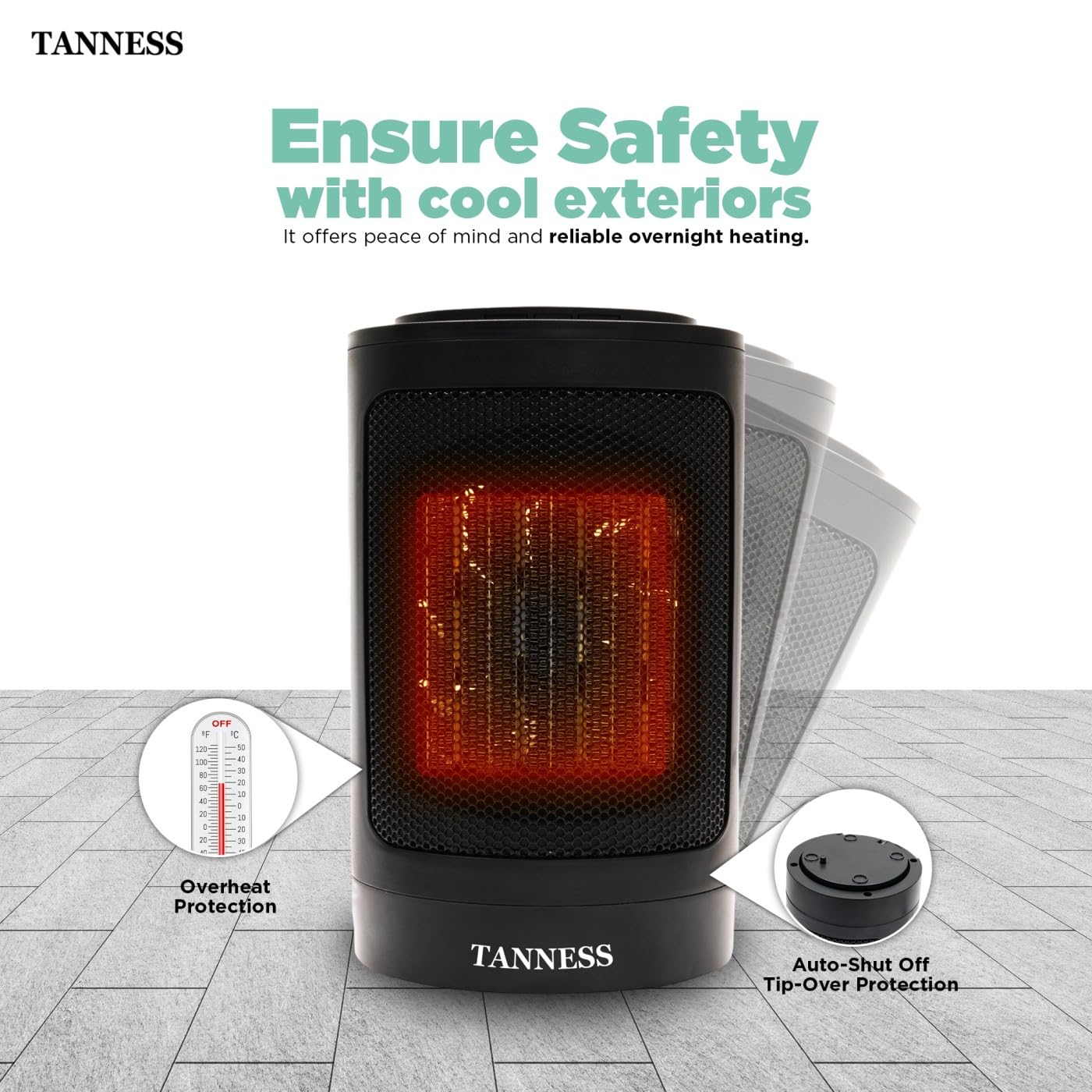 Dual Function Electric Fan Heater