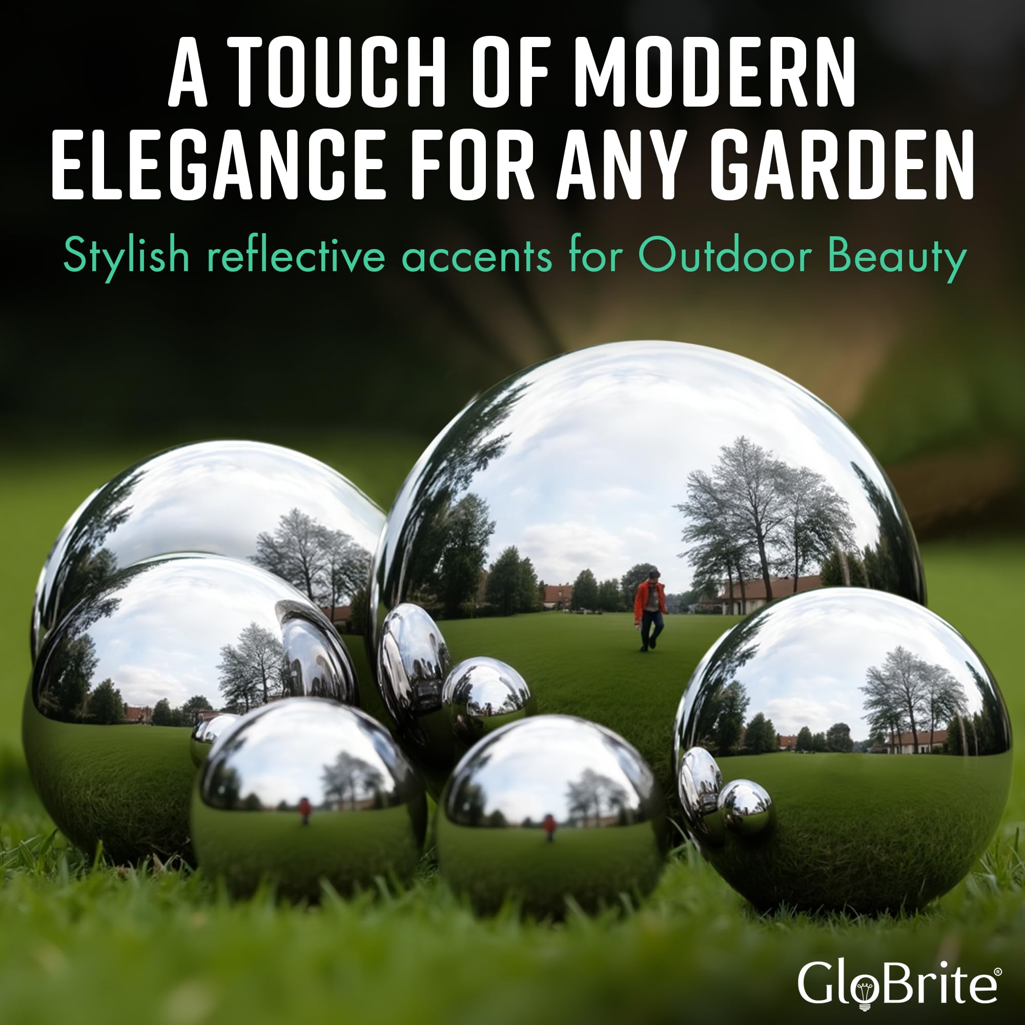 Decorative Gazing Ball Set