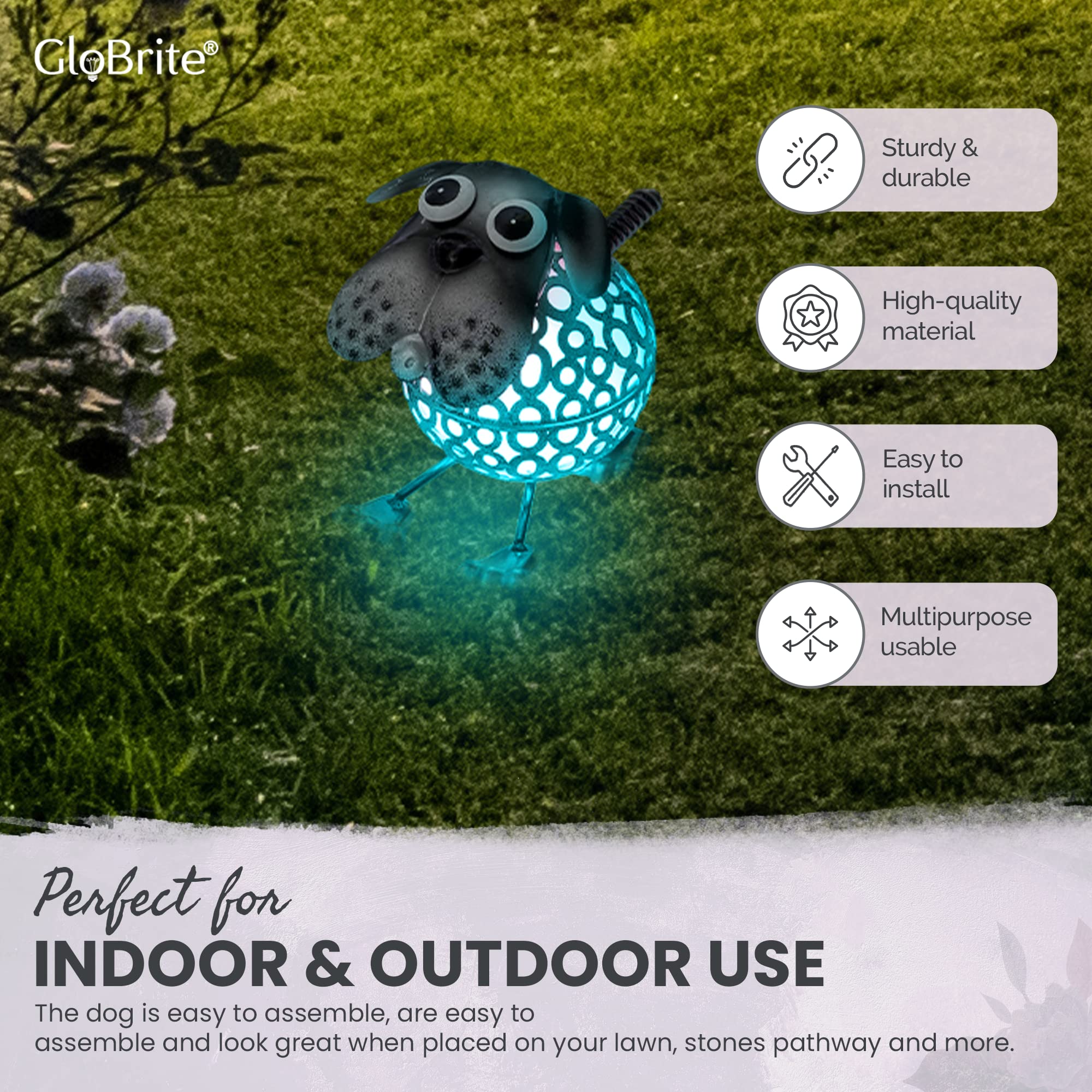 Colour Changing Solar Garden Light