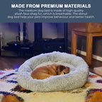 Plush Donut Pet Bed