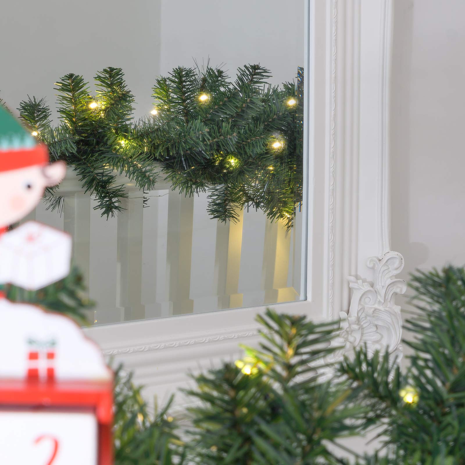 Victorian Pine Christmas Garland