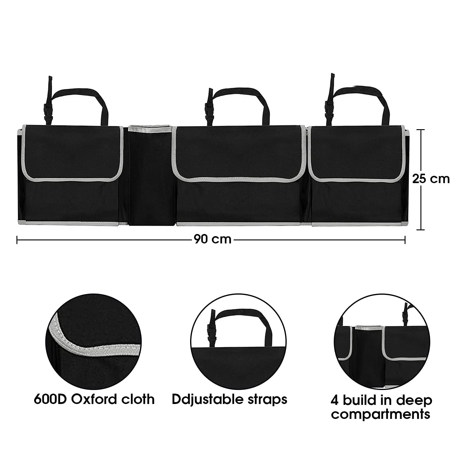 Foldable Car Boot Organiser
