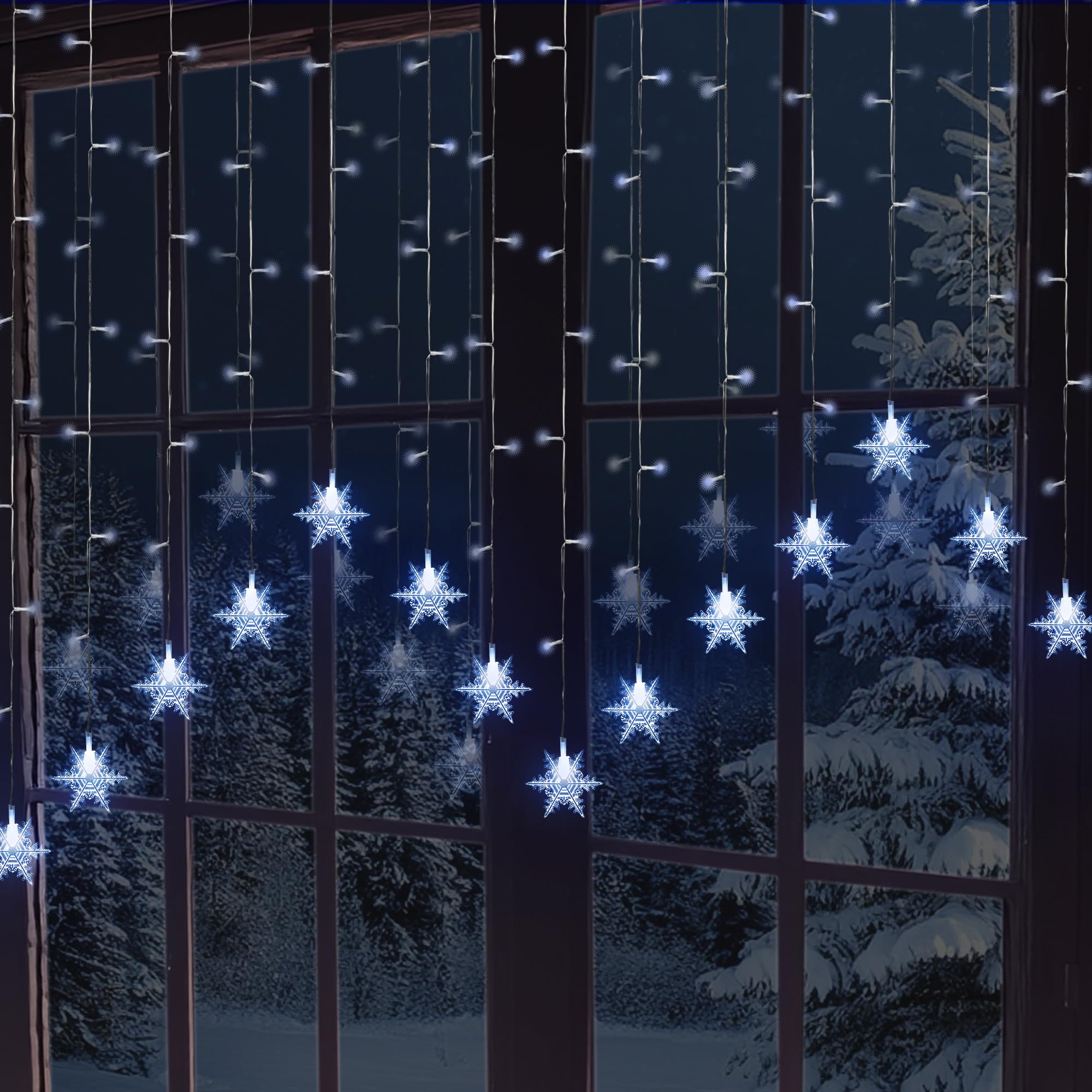 LED Window Curtain Lights