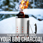 Metal Charcoal BBQ Chimney Starter