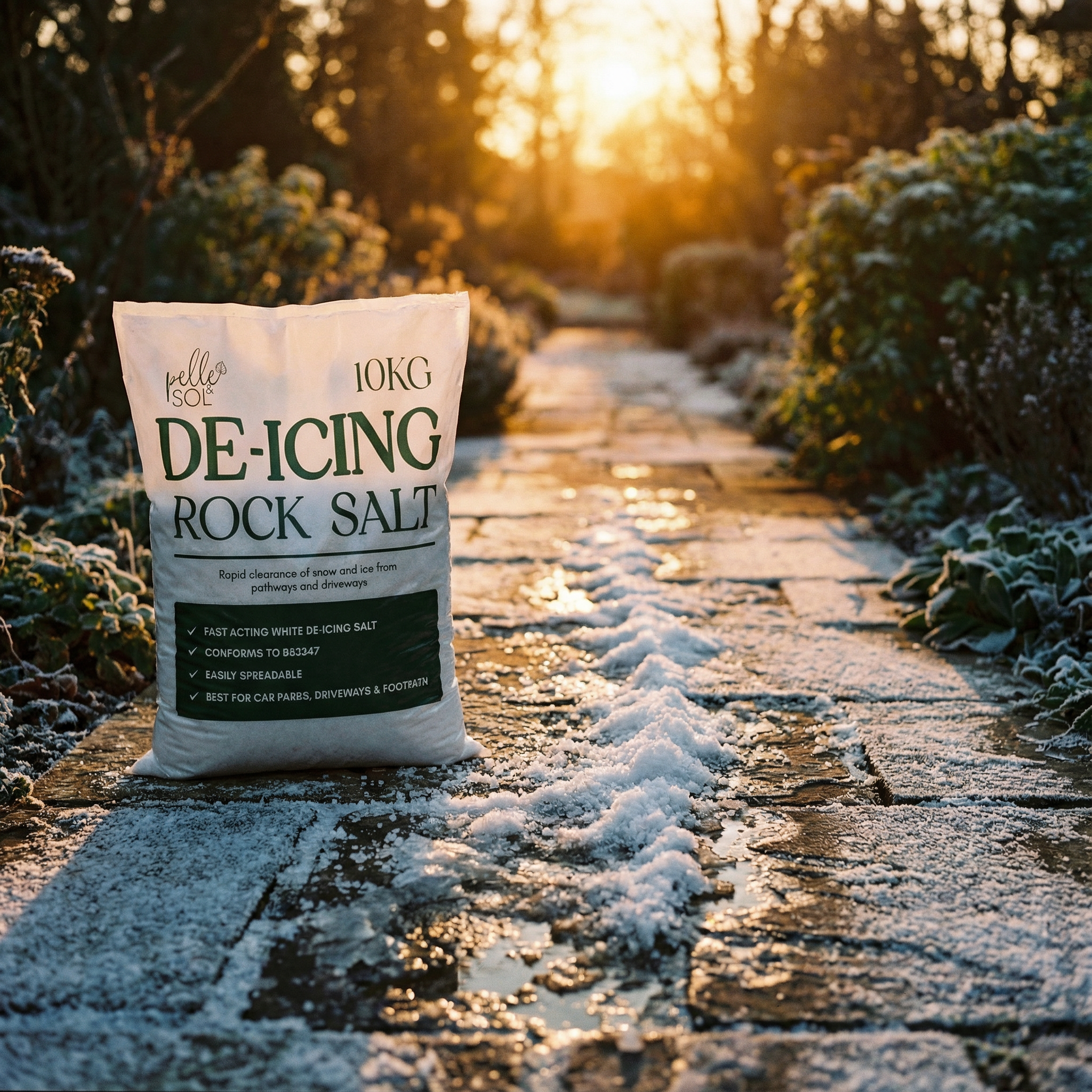 10KG De-Icing Rock Salt-Travel & Luggage-Pelle & Sol-10KG-DREIBACH
