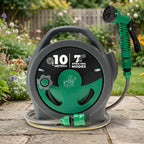 10m Garden Hose Reel Kit-Garden & Outdoor-Pelle & Sol-DREIBACH
