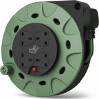 Heavy Duty Extension Cable Reel with 4 Sockets