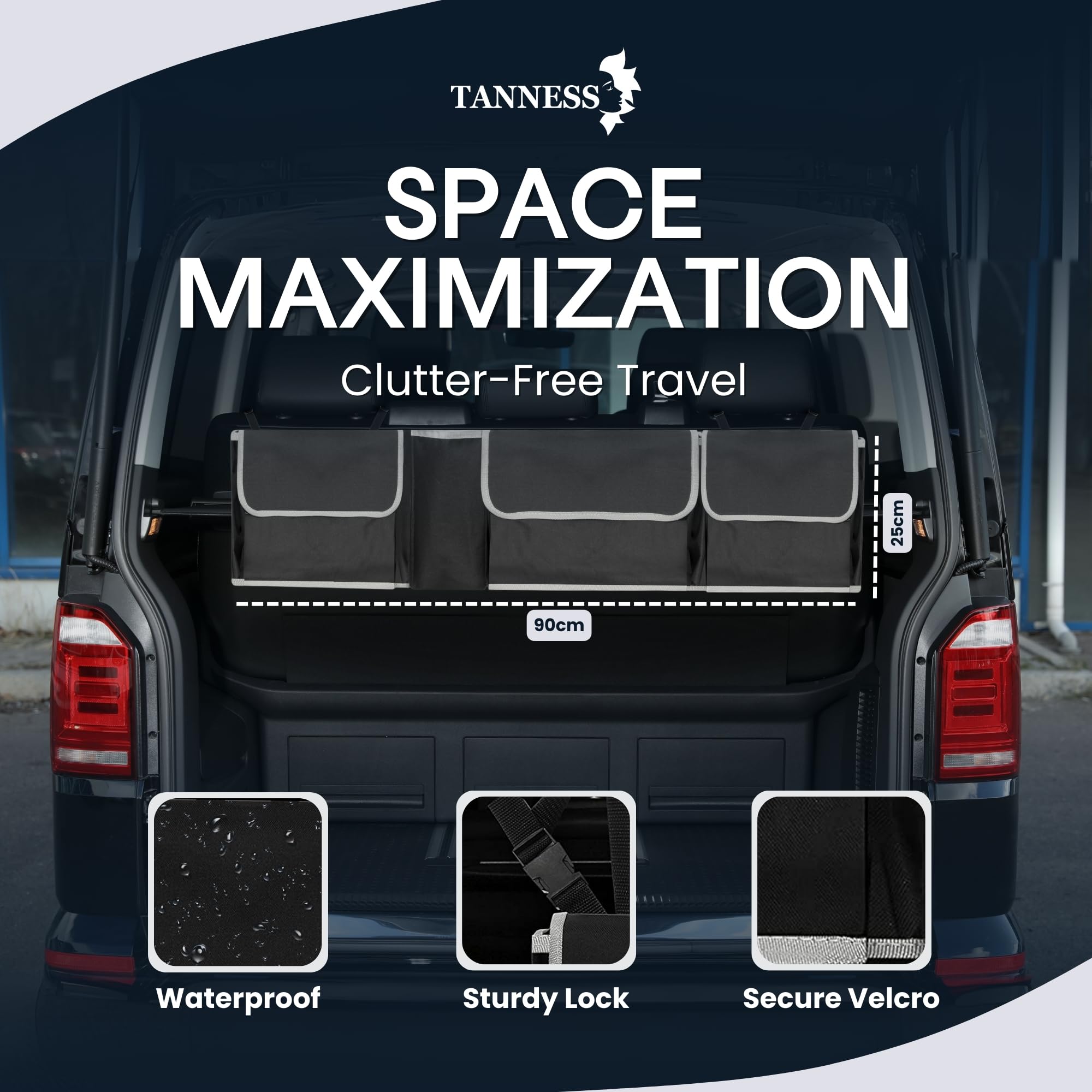 Foldable Car Boot Organiser