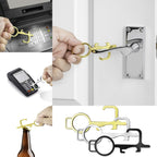 Copper No-Touch Hygiene Key Tool