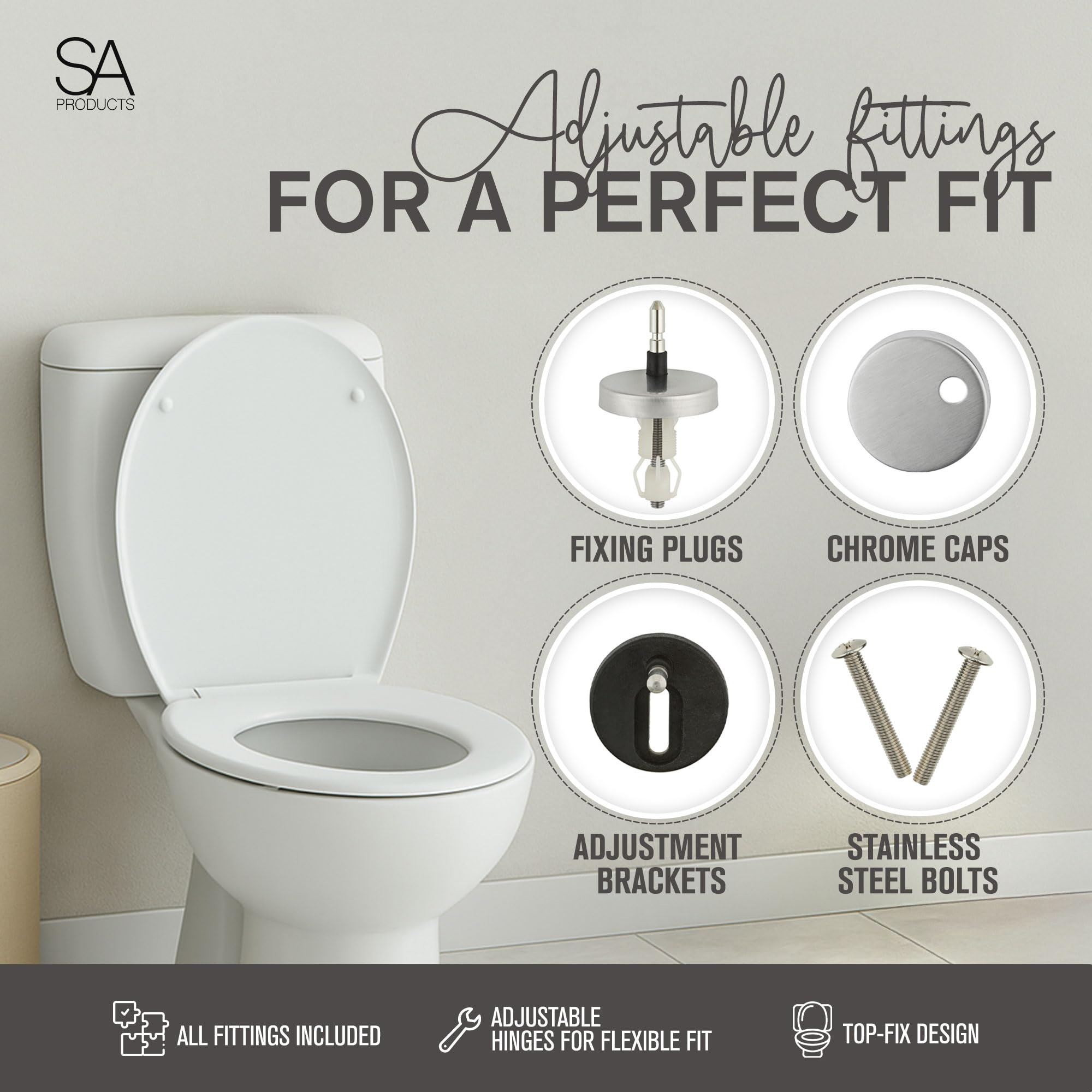Premium Soft Close Toilet Seat