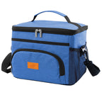 15L Insulated Lunch Bag-Travel & Luggage-Pelle & Sol-Blue-DREIBACH