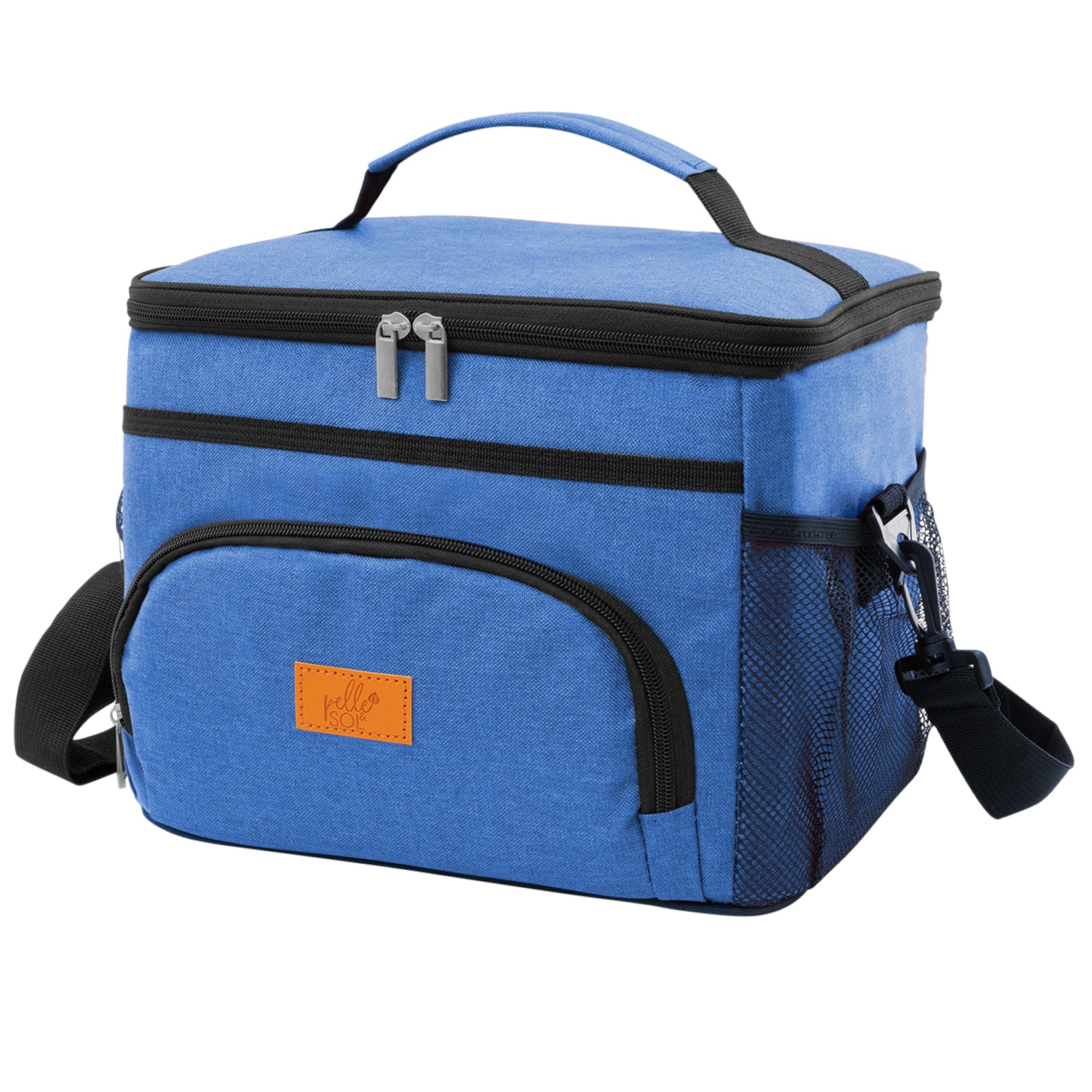 15L Insulated Lunch Bag-Travel & Luggage-Pelle & Sol-Blue-DREIBACH