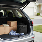 15L Insulated Lunch Bag-Travel & Luggage-Pelle & Sol-White/Grey-DREIBACH