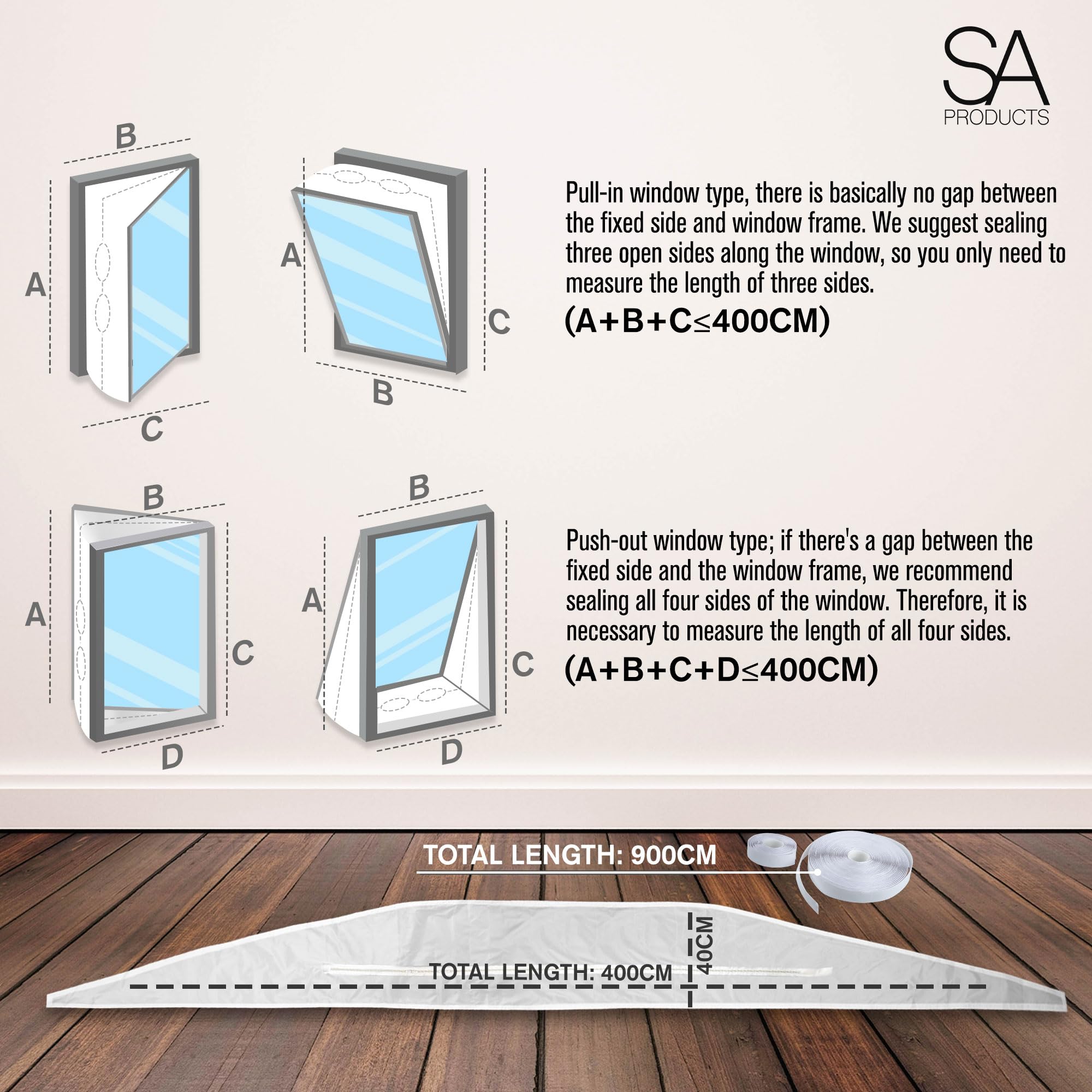 Universal AC Window Seal Kit