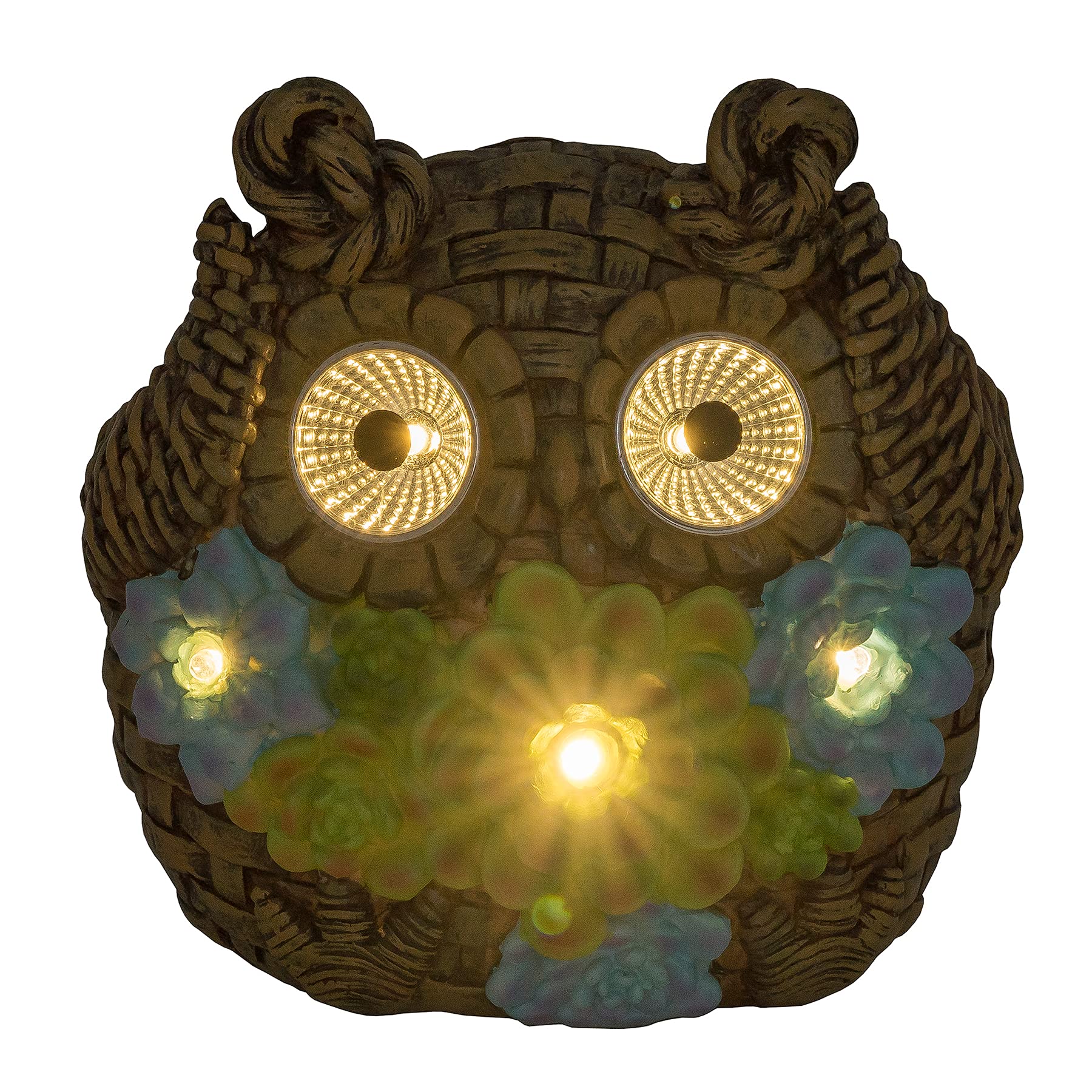 Solar Owl Garden Light