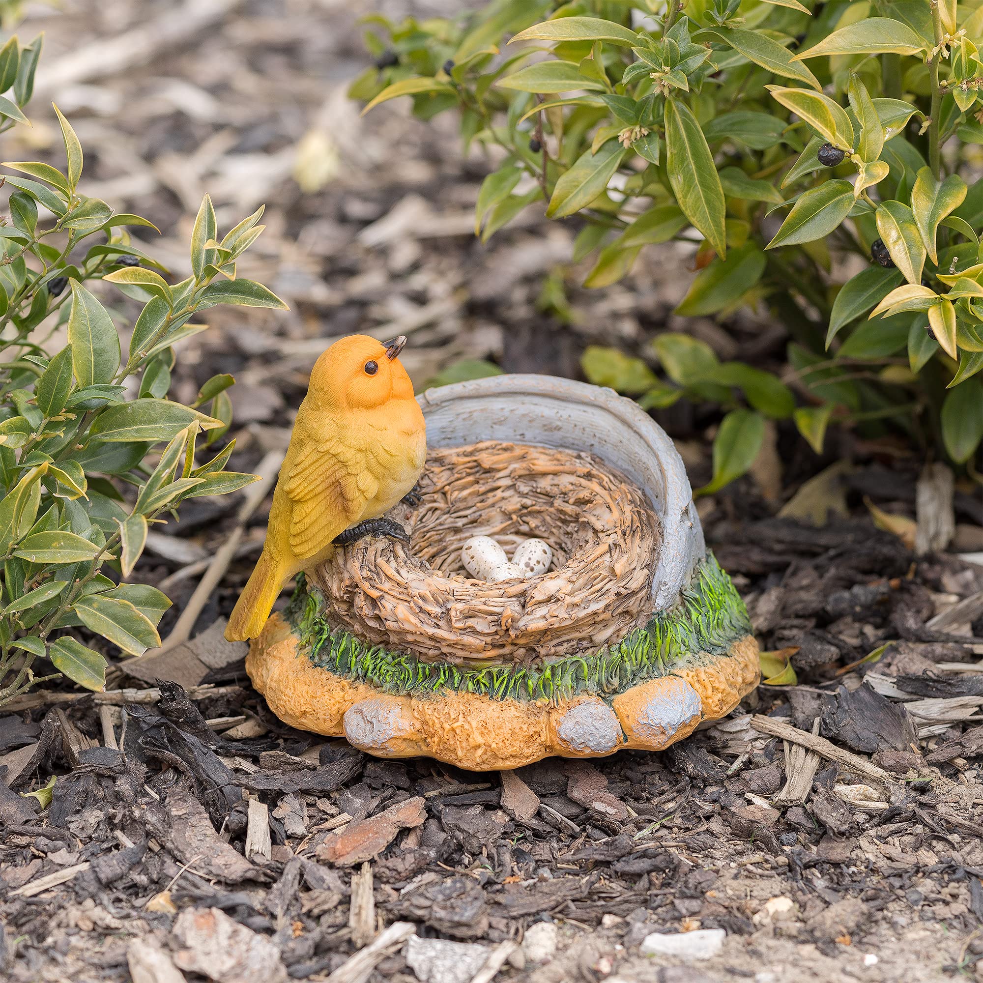 Robin Nest Garden Ornament