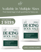 Fast-Acting White De-Icing Salt