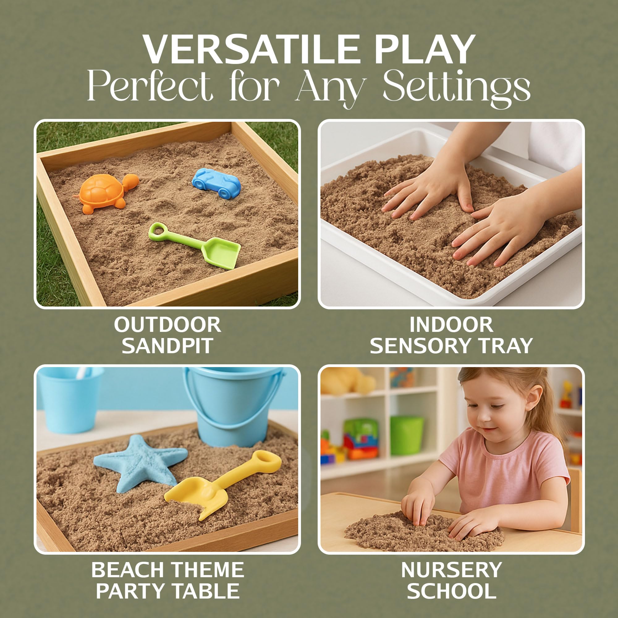 Soft Play Sand for Kids