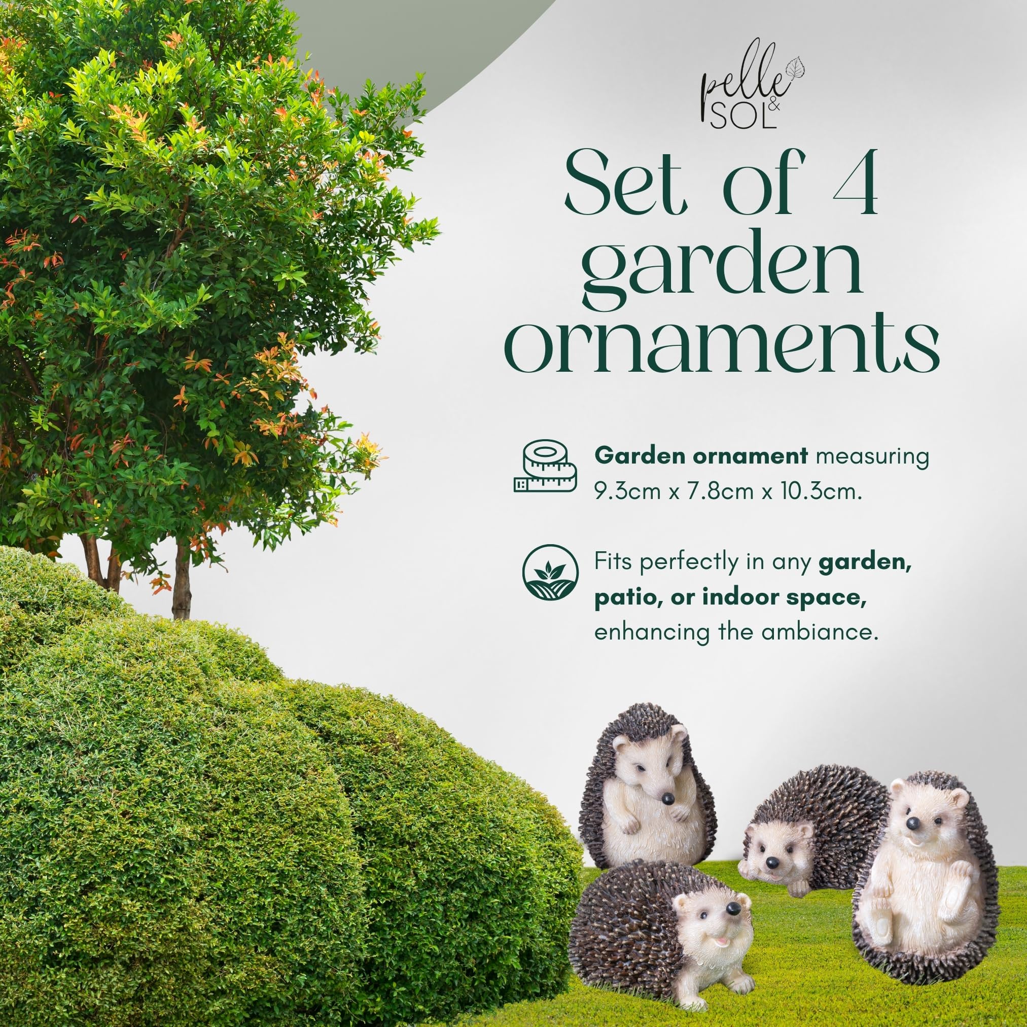 Garden Hedgehog Decorations