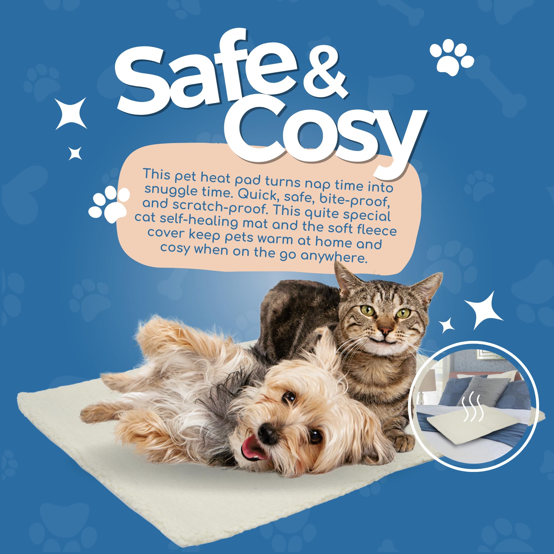 Cosy Self Heating Pet Mat
