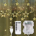 LED Stars Curtain Lights