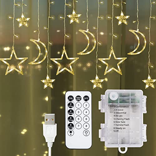 LED Stars Curtain Lights