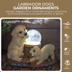 Solar Labrador Garden Ornaments