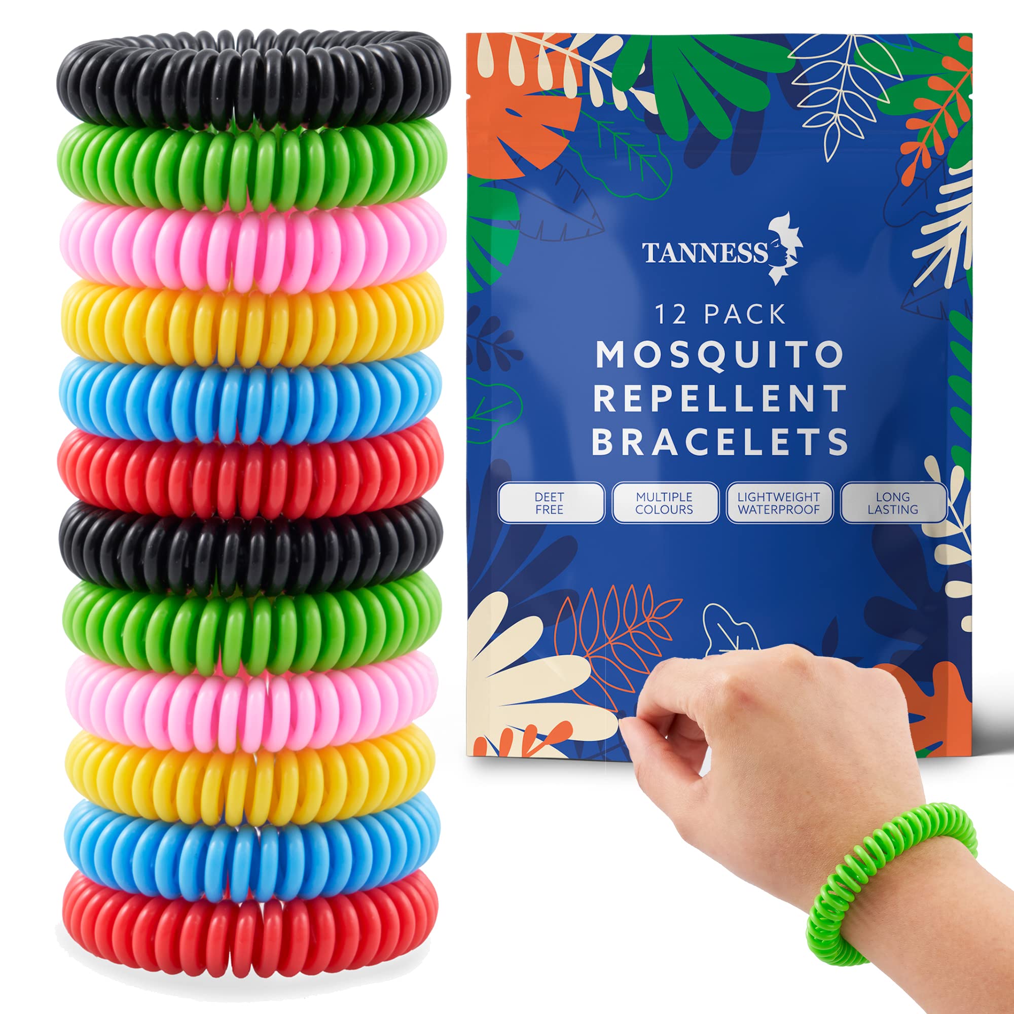 Natural Mosquito Repellent Bracelets