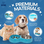 Double Slow Feeder Bowl