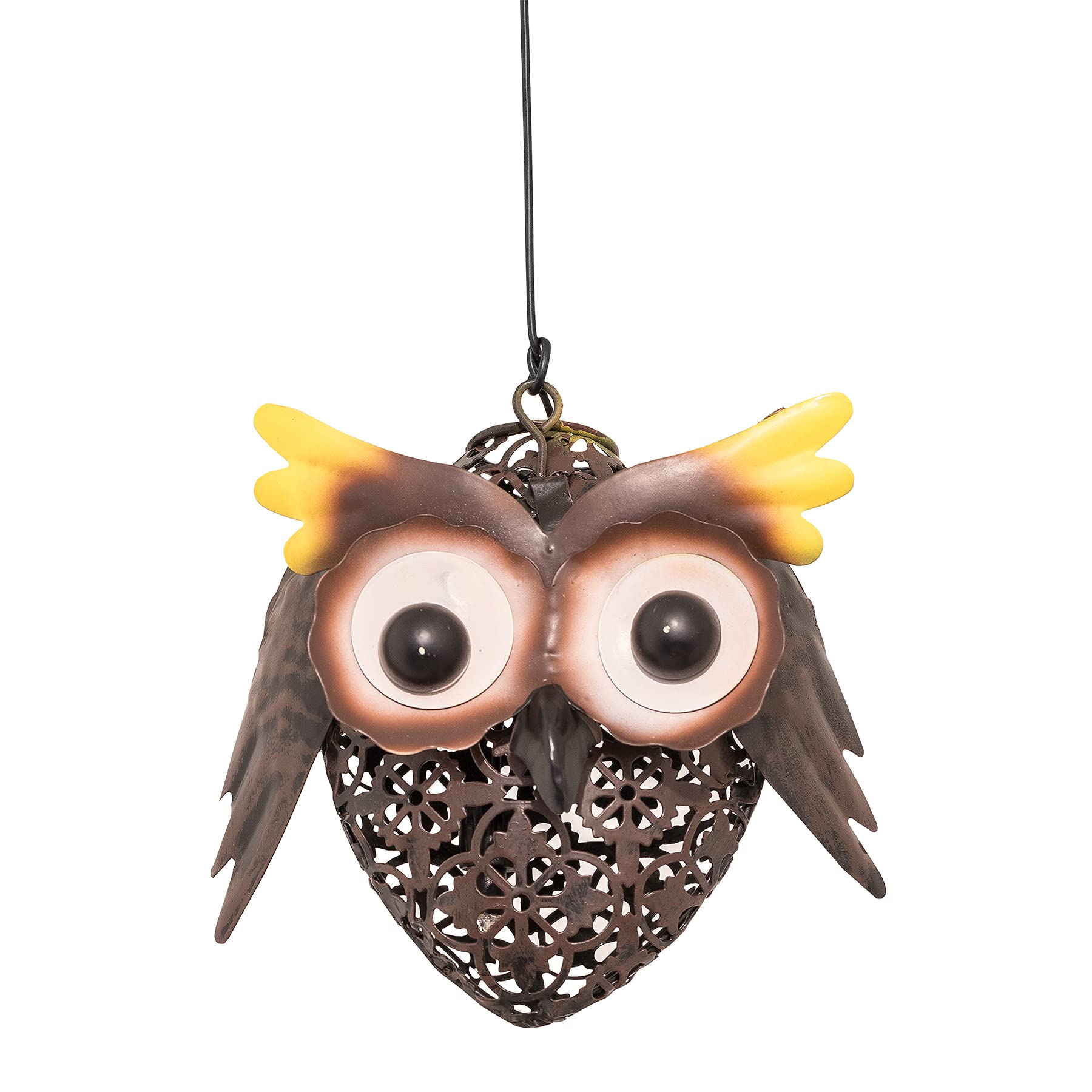 Hanging Solar Owl Light
