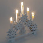 Wooden Christmas Candle Bridge