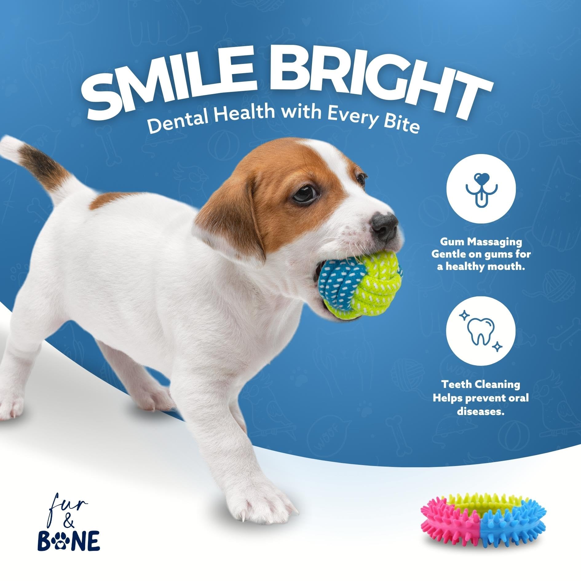 Puppy Teething Toy Set