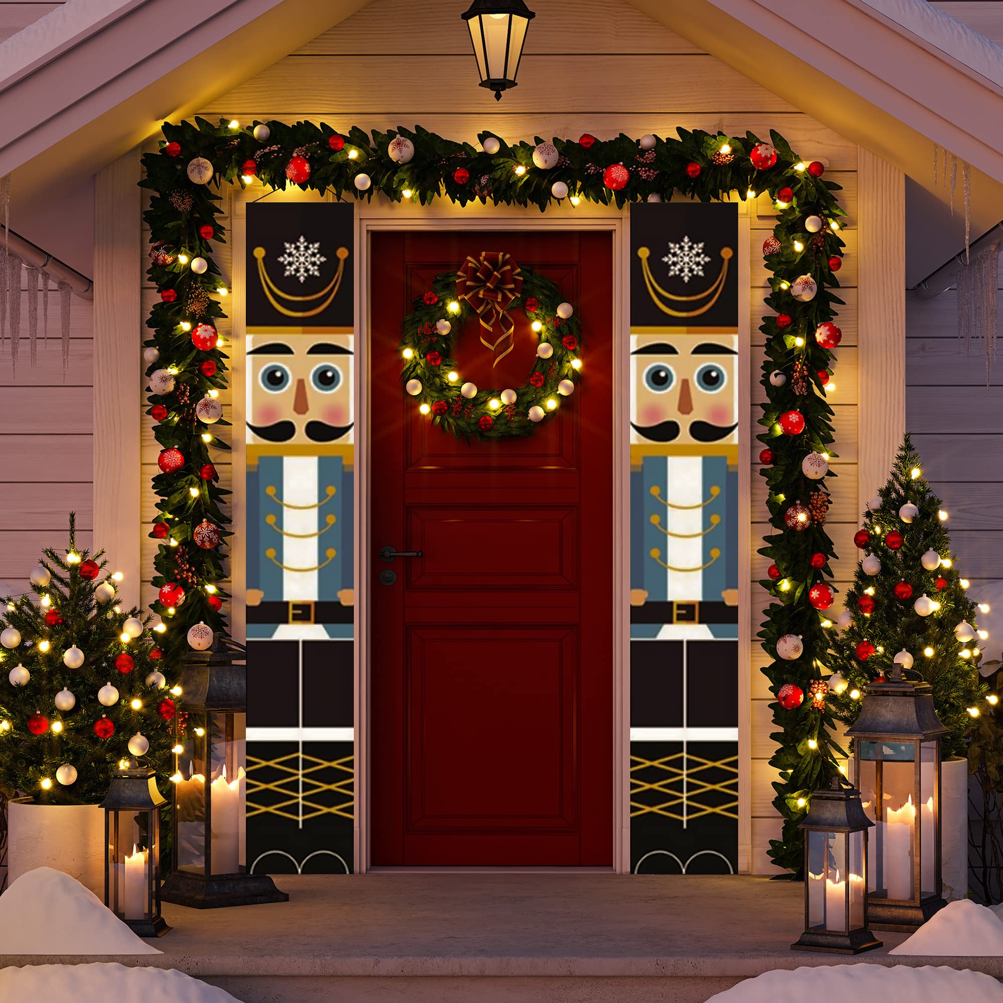 Timeless Nutcracker Christmas Banners