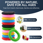 Natural Mosquito Repellent Bracelets