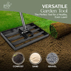 Heavy Duty Lawn Levelling Rake