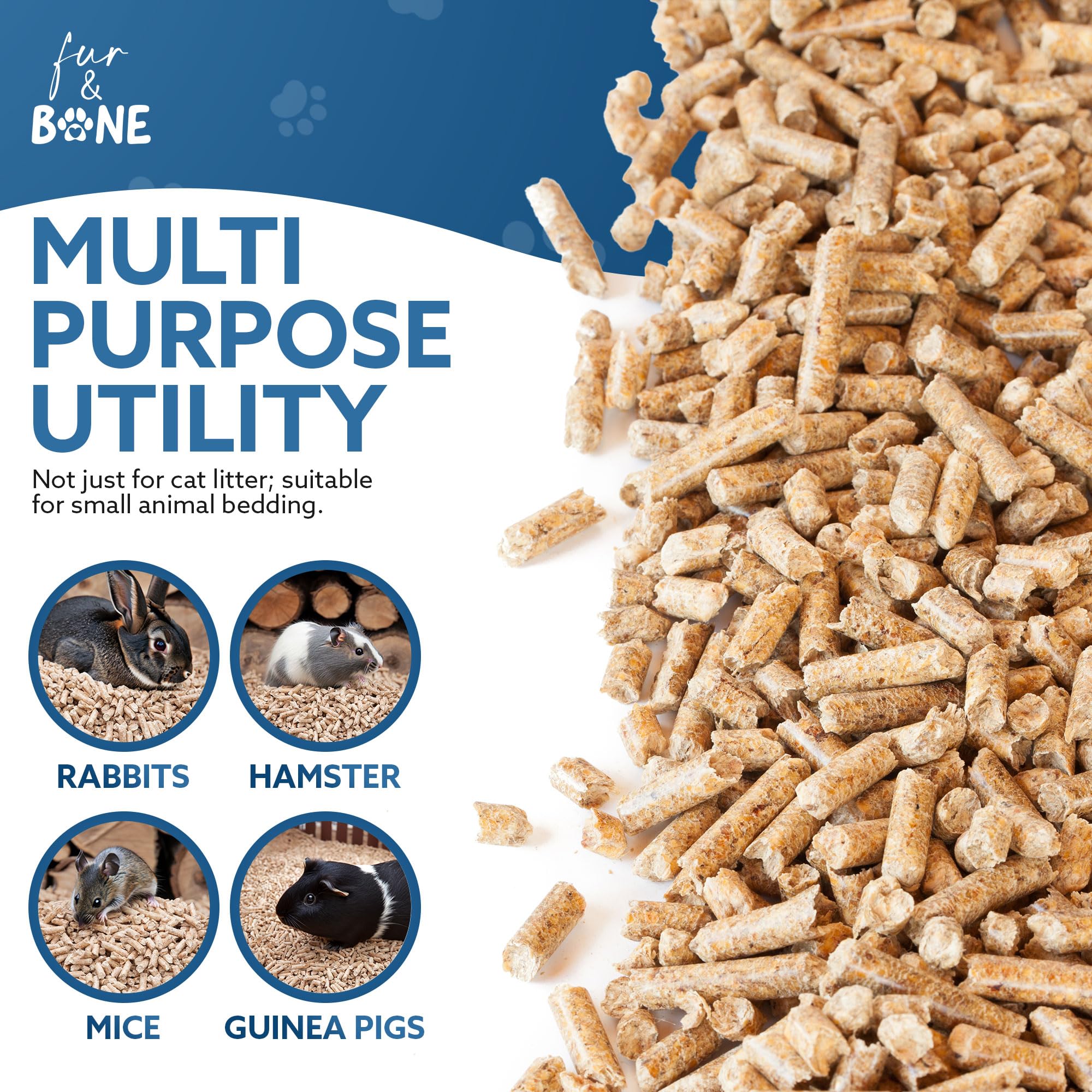 Ultra-Absorbent Wood Pellet Litter