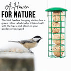 Squirrel-Proof 3-Pack Bird Feeder Set
