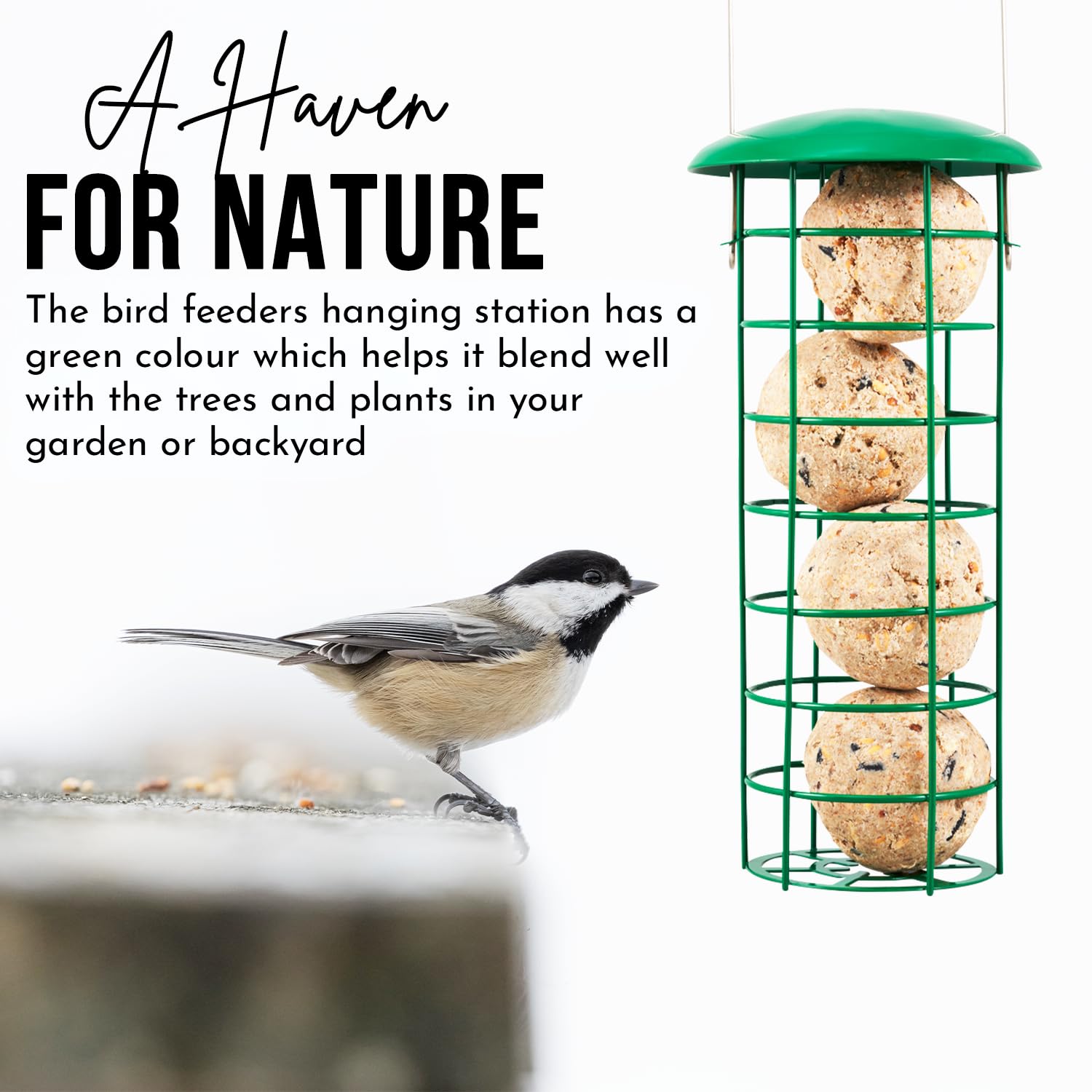 Squirrel-Proof 3-Pack Bird Feeder Set