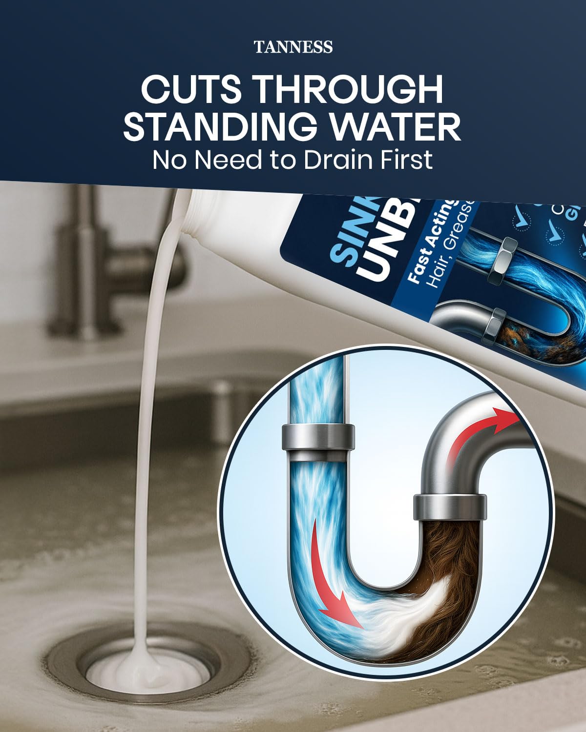 Heavy Duty Drain Unblocker