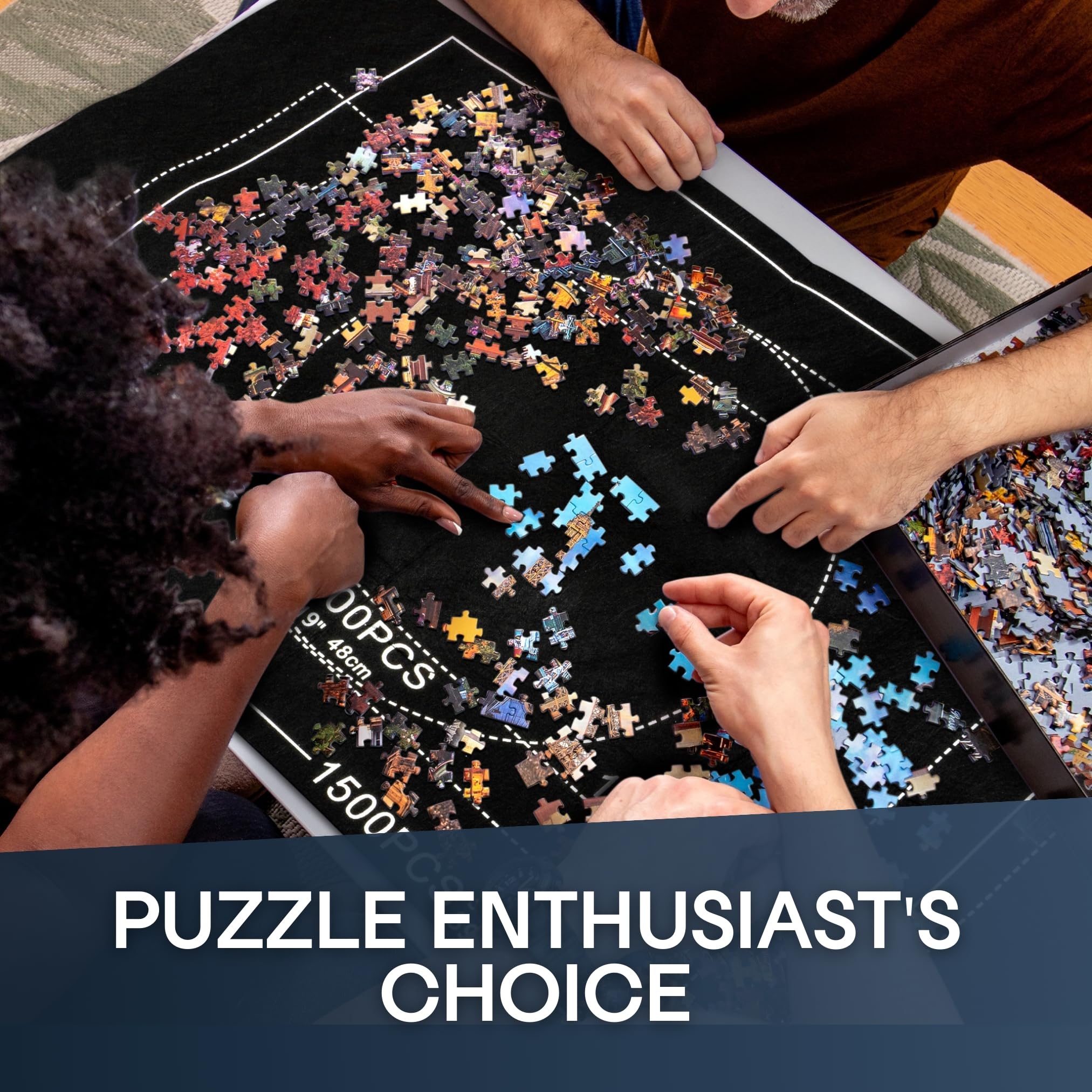 1500 Piece Jigsaw Puzzle Mat