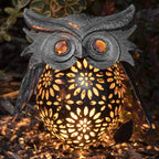 Decorative Owl Solar Lantern