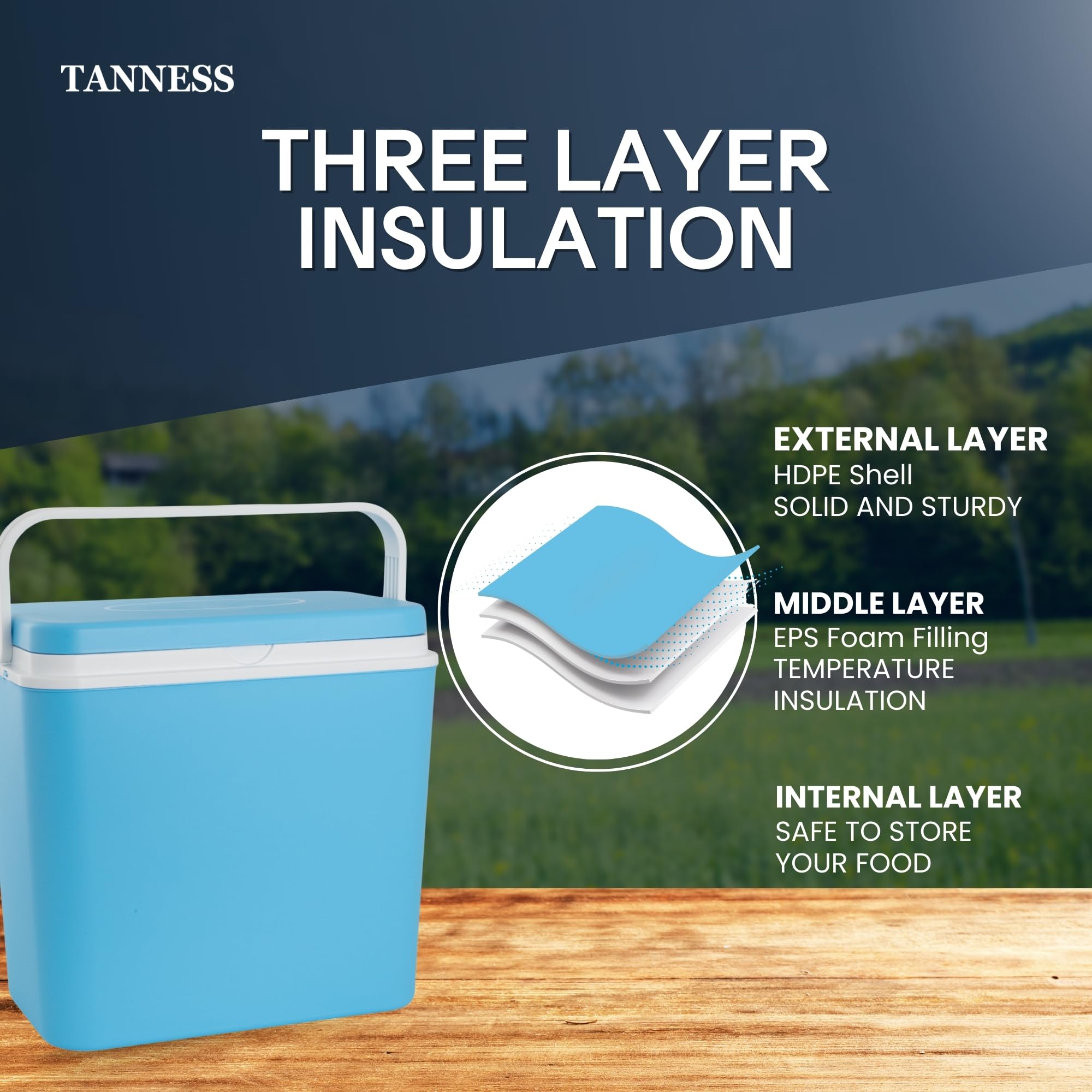 24L Insulated Cool Box