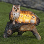 Solar Owl Family Light
